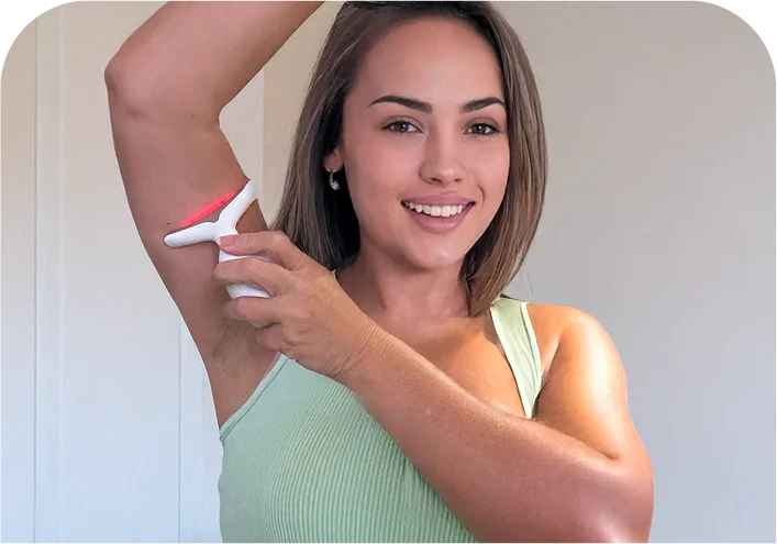 MyGlw customer using device - Kimberly